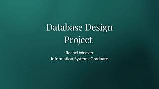 Database Design & SQL Development