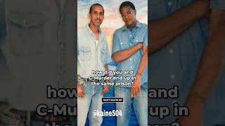 HE WAS LOCKED UP WITH C-MURDER 😳