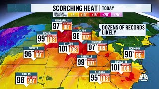 Massive Heatwave Scorches Central And Eastern U S