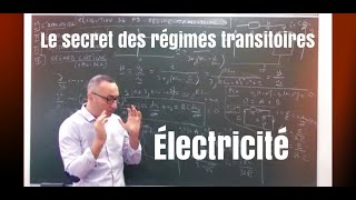 MPSI/PCSI/PTSI - Le secret des régimes transitoires en électricité- Résolution de Problème