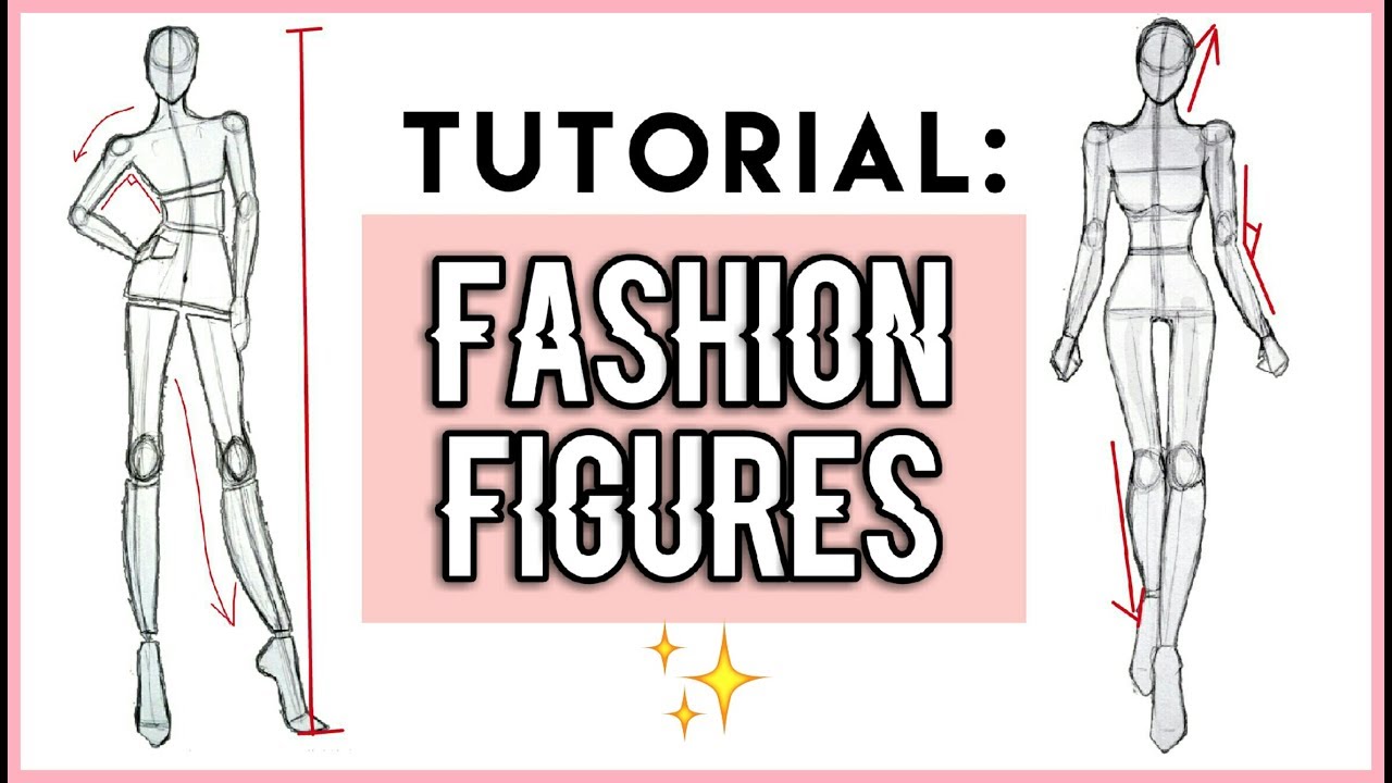 How To Draw : Fashion Figures For Beginners! 。°₊·ˈ∗♡∗ - YouTube