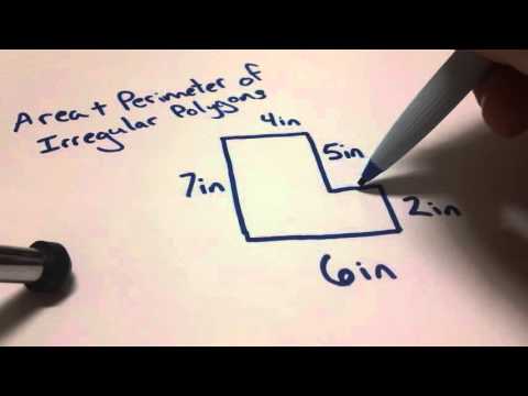 Math Tutorial: Area & Perimeter of Irregular Polygons Math Tutorial: Area & Perimeter of Irregular Polygons