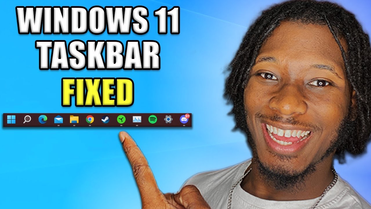 How To Fix Windows 11 TASKBAR Crashing - YouTube