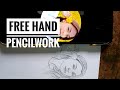 Free Hand Dp Size Artwork Kaise Banati Hoon ? ( Noor Faria )