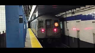 IND Concourse line PM R68A R68 (B) (D) Trains Station Kingsbridge Road Station Tunnels Rush Hour.