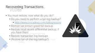 Understanding SQL Server Backups and Restores with Tim Radney - Octuber 2022