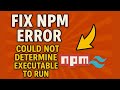 How to Solve Tailwind 4 & 3 Installation Error npx tailwindcss init -p npm error in VS Code