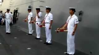 2012.6.12 護衛艦「いせ」 ラッパ展示（前編）