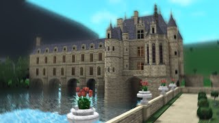 touring a french castle in bloxburg with anix and frenchrxses