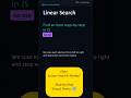 👉 How Linear Search Works in JavaScript ⚡ | Visual DSA Explained
