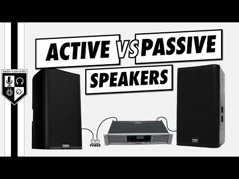 Do powered speakers need an amplifier?