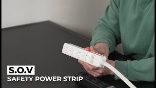 The First Safety Power Strip with an Automatic Power Cutoff [Kickstarter, crowdfunding, Indiegogo]