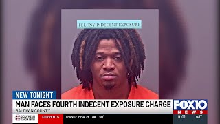 Baldwin County man arrested four times for indecent exposure, authorities say