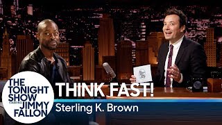 Think Fast! with Sterling K. Brown