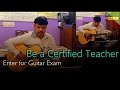 Guitar Exams India | Be a Certified Teacher | Apply for Music Jobs