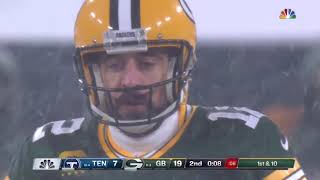 Aaron Rodgers Scrambles for 15 Seconds