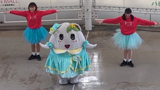 2024-01-13 ふにゃっしー＆ぐんまちゃん、あおま、みーみステージ at チーバくんのお誕生日会