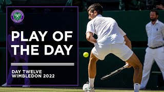 Play of the Day: Novak Djokovic | Wimbledon 2022