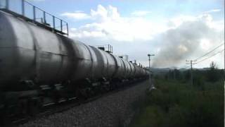 Yamanmiao Crossing, doeble-headed QJ on the Jitong line