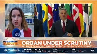 Viktor Orban under scrutiny: EU Parliamnet debates Sargentini report on rule of law in Hungary