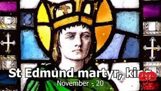 അനുദിനവിശുദ്ധര്‍ (Saint of the Day) November 20 | St Edmund Martyr, King | Daily Saints Malayalam