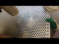 perforated sheet installation for personnel protection insulation u0026 jacketing cladding