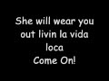 Ricky Martin - Livin La Vida Loca | LYRICS