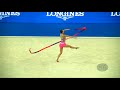 SMIRNOVA Elena (LUX) - 2017 Rhythmic Worlds, Pesaro (ITA) - Qualifications Ribbon