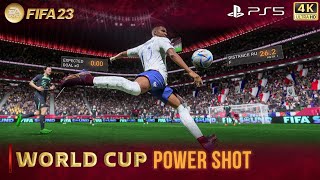 FIFA 23 | World Cup Power Shot Goals | PS5™ 4K 60FPS