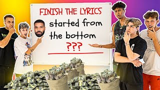 Finish the Lyrics, Win $5,000 (ft. YouTubers)