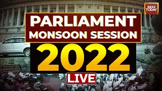 Live News: Parliament Monsoon Session 2022 | Day 1 Of Monsoon Session | Lok Sabha | Rajya Sabha Live