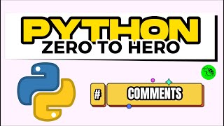 Comments - Python Tutorial For Beginners | Lesson 2