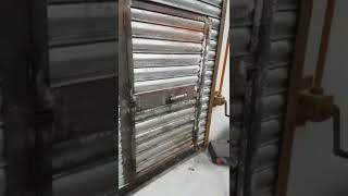 Wicket Door in Gear Rolling Shutter