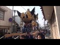 住吉神社北条節句祭宵宮　本町祇園囃子（平成３１年４月６日）