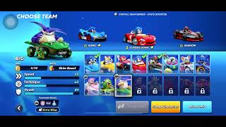 Sonic racing characters Apple Arcade