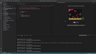 Microsoft Visual Studio Code - Device simulator Express - Microbit