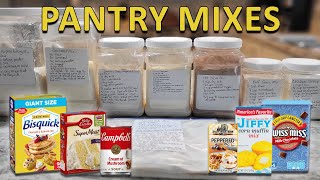 8 Budget Friendly Homemade Pantry Mixes