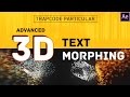 After Effects Tutorial : 3D Text Morphing