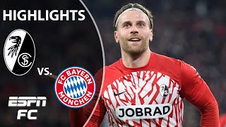 MORE DROPPED POINTS 👀 SC Freiburg vs. Bayern Munich | Bundesliga Highlights | ESPN FC