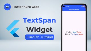Flutter TextSpan widget - Kurdish Tutorial