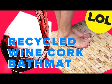 Wine Cork Bathmat Wine Cork Bathmat