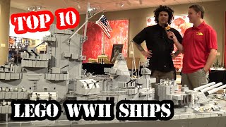 Top 10 Epic LEGO World War II Ships & Submarines