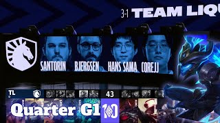 TL vs FLY - Game 1 | Quarter Final LCS 2022 Lock In Playoffs | Team Liquid vs FlyQuest G1 full game
