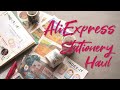 AliExpress Stationery Haul + Journal with me