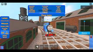 Thomas speedy fr! (but he crashes at the end)