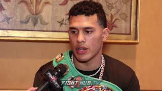 DAVID BENAVIDEZ SLAMS DIRRELL "HES LIKE 30YRS OLD & BEEN CHAMP ONCE? GONNA TEAR THIS DUDE APART!"