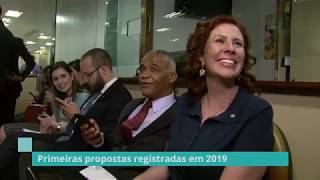 Deputados fazem fila para apresentar projetos - 04/02/19