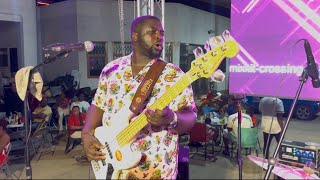 🔥HOT GHANAIAN PRAISE JAM||AFRO BAND||EMMA ON BASS🎸||WE TURNED THE CLUB TO CHURCH😄🎸🥁🎹🎤