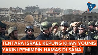 Israel Meyakini Pemimpin Hamas Ada di Khan Younis Gaza Selatan