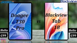 Doogee T30 pro vs blackview Tab 18